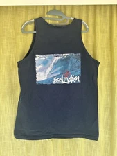 Vintage Local Motion Navy Blue Tank Top Size L