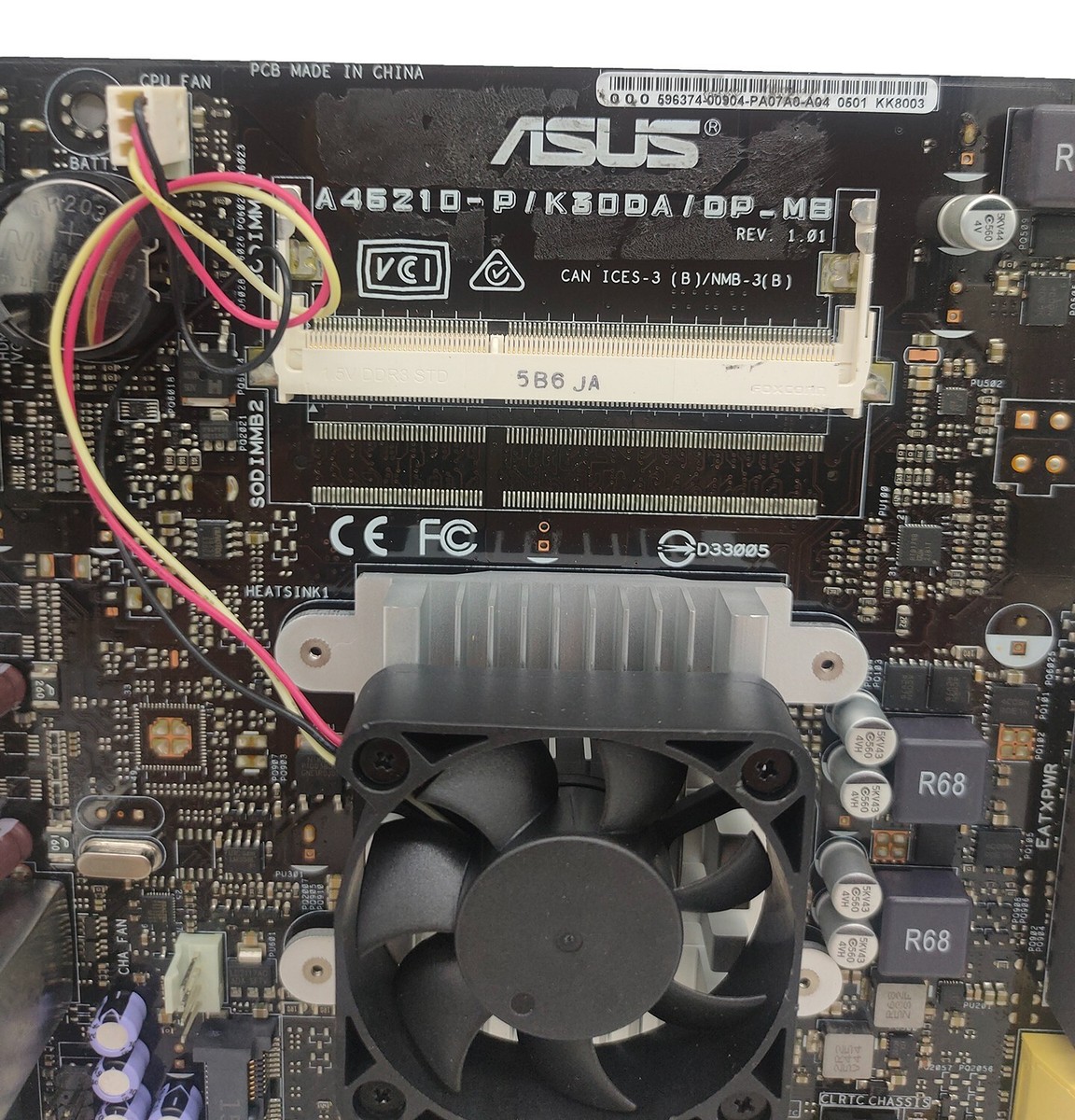 Carte Mère ASUS A46210-A/K31DA REV 1.01 D'occasion Pour PC - Fonctionnelle