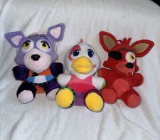 FNAF Plush Lot Of 3 Stuffed Animal Characters Five Nights At Freddys Funko 8