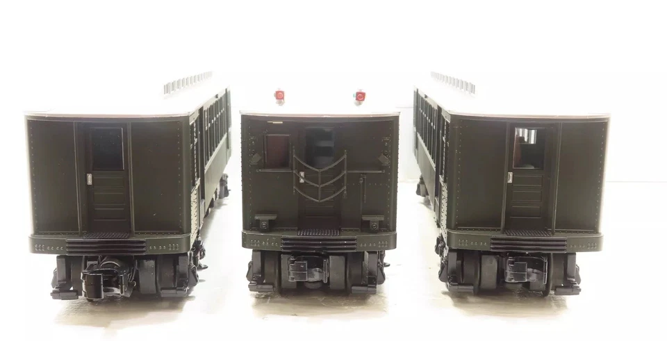 MTH 30-2759-1 NY Transit (Green) Q Type 3 Car Subway Add On Set Non Powered NIB  - Image 4 of 4