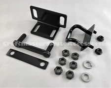 LEER 100XQ All Glass Rear Door Rotary Latch C-Striker and bracket kit #399401400