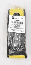 Polycom Spectralink Yellow Vinyl Phone Case w/ Hinge Clip PTO345