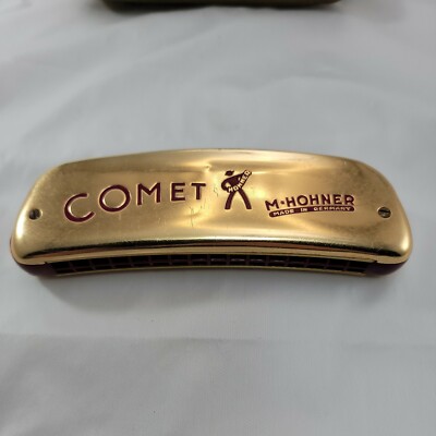 ハーモニカ COMET Ｍ.HOHNER Vintage M. Hohner Comet Harmonica - Made In Germany - With