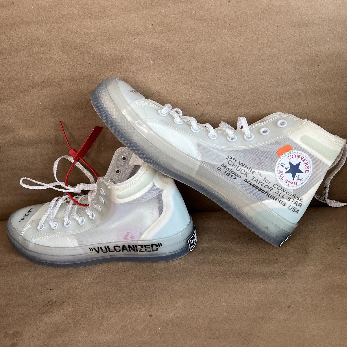 Converse vulcanized white hotsell