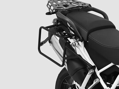 ZIEGER Kofferträgerset kompatibel mit Triumph Tiger 900 /GT /Rally /Pro schwarz