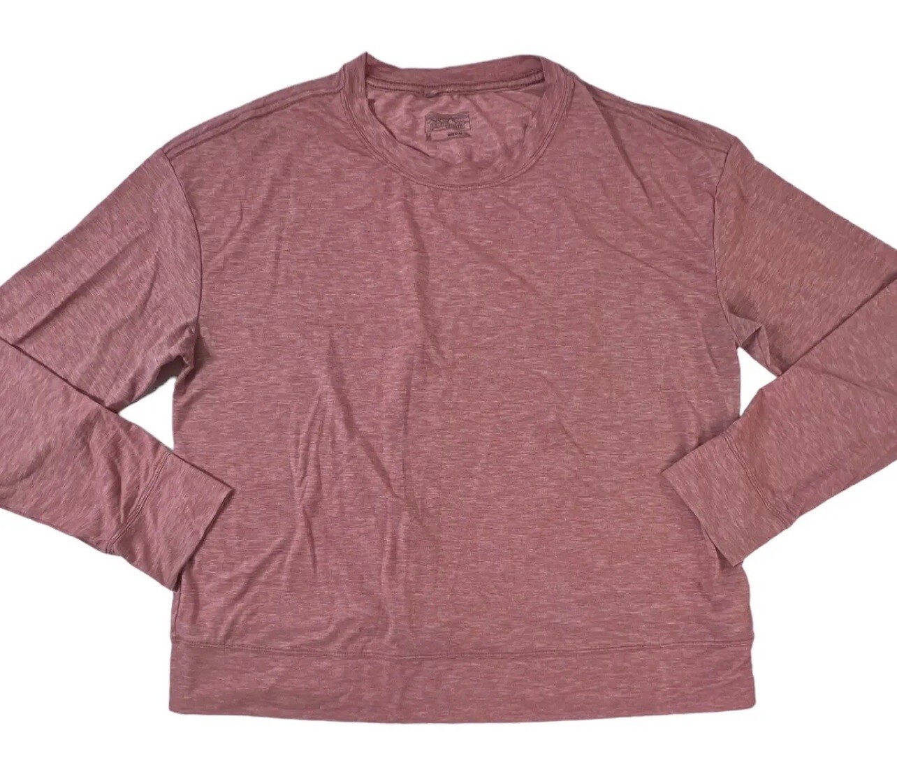 Patagonia WOMENS LONG-SLEEVED GLORYA TWIST TOP, Rosehip