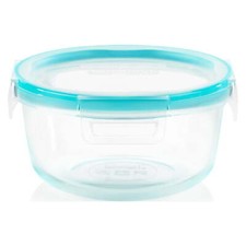 Snapware Total Solution Glass Food Storage with Lid, 4 Cups