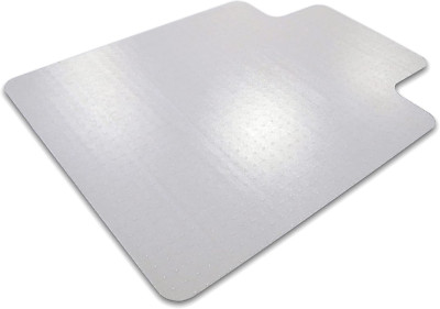 Marvelux 36'' X 48'' Heavy Duty Polycarbonate Office Chair Mat with Lip for Carpet