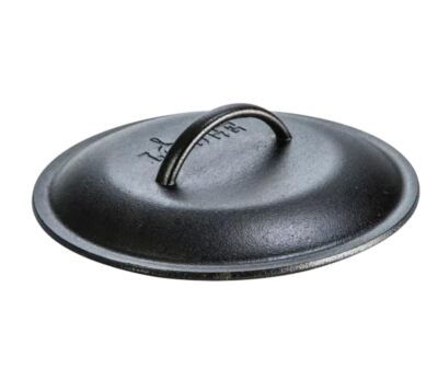 Lodge 10.25 Inch Cast Iron Lid for Cookware Made in USA Easy Release Finish