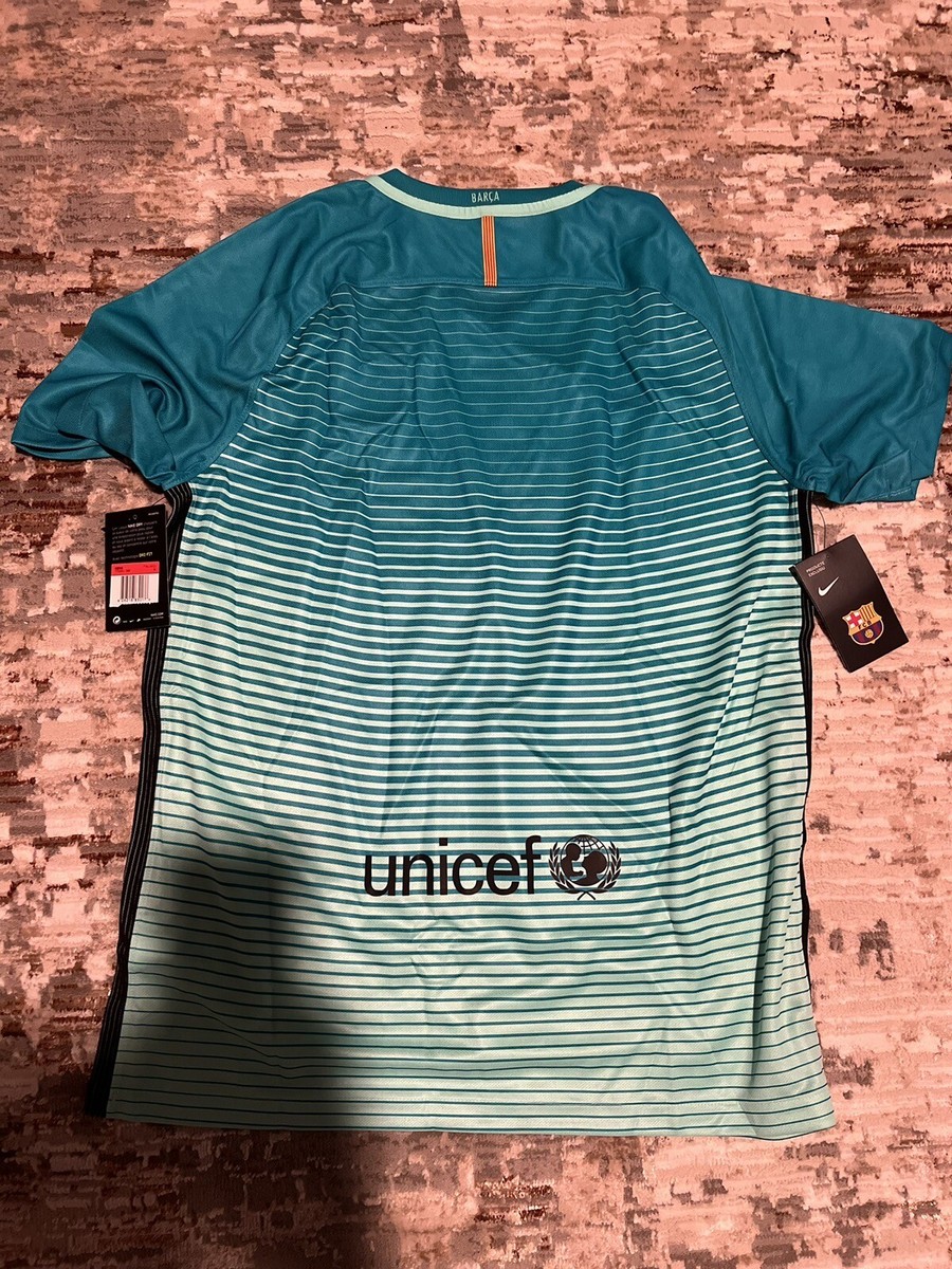 新品・未使用　メッシ10 FC Barcelona Nike Mサイズ Nike Lionel Messi FC Barcelona Vapor Match Home Jersey 2020
