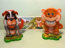 L16 - 2 KINDER 2003 + 1 BPZ - Mobil Hund K03 92 / Affe K03 91