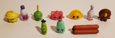 SHOPKINS ETC MINI LOOSE FIGURES MINIATURE FAKE FOOD TOYS LOT/10 ASSORTED PIECES