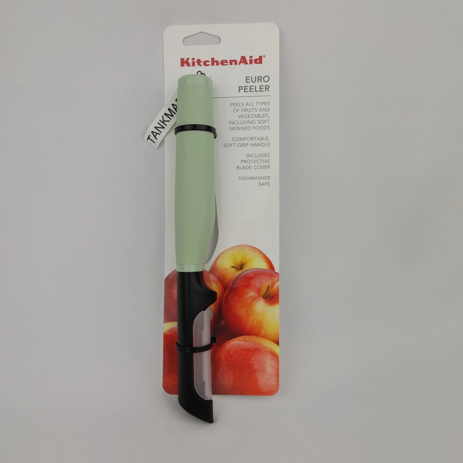 KitchenAid Green Euro Peeler Potato Veggie Vegetable Fruit KET112OHPIA Soft Grip