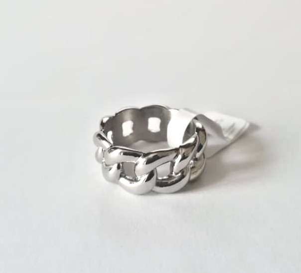 Anello Acciaio Inox Argento Lucido Anello Con Sigillo Da Uomo In Acciaio Inox, Argento Lucido, Stile Biker, Taglie 8-12 Anello Uomo Biker