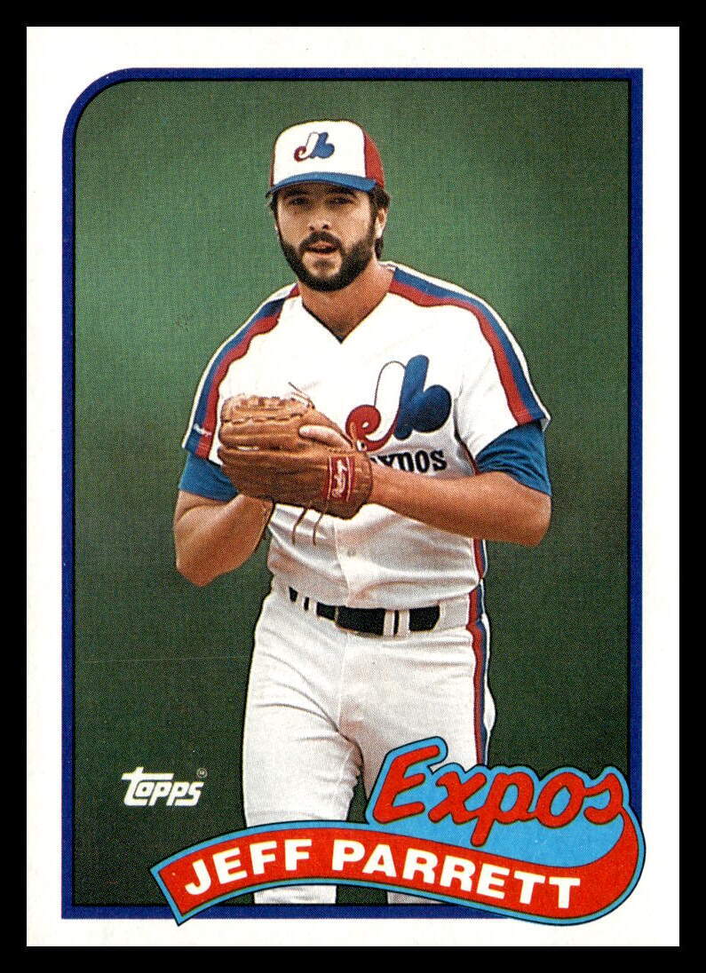 1989 Topps #176 Jeff Parrett Montreal Expos Baseball Card | eBay