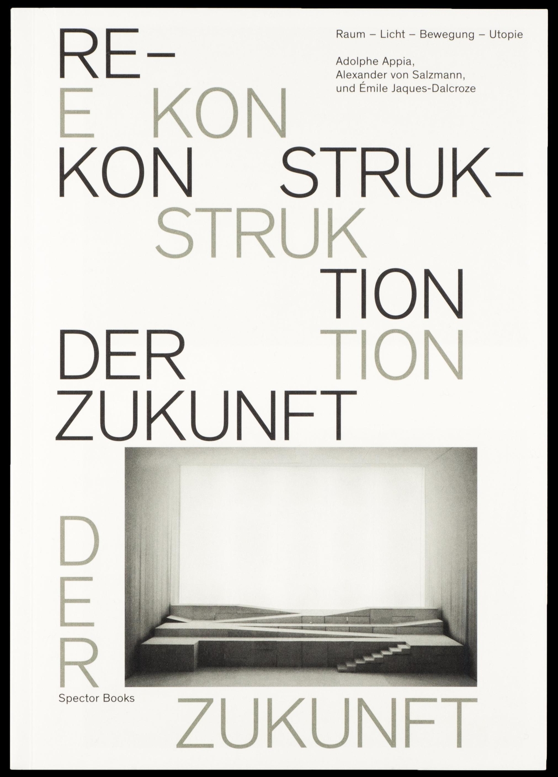 Thumbnail - Rekonstruktion Der Zukunft | Adolphe Appia (u. A.) | Taschenbuch | 155