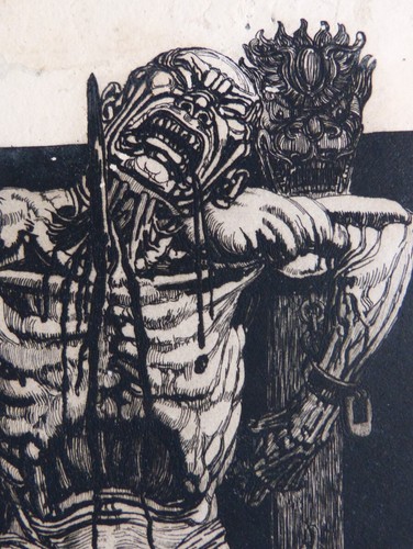 Le Jardin des Supplices gravure de Raphaël FREIDA (1877 -1942) Mirbeau torture - Picture 2 of 4