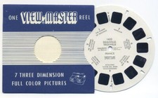 Deauville Trouville France 1950's Scarce Belgian-made View-Master Reel 1422