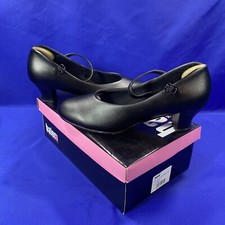 Balera BL113 Character Shoes Women 10M Black 1.5in Heel Mary Jane w/ Box