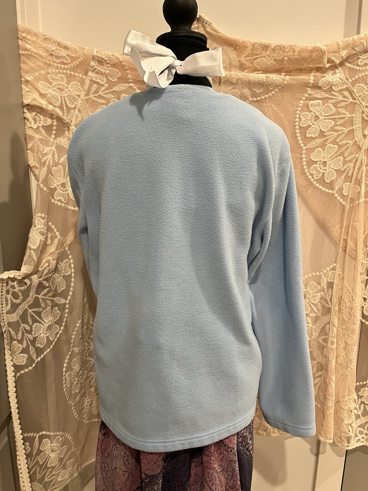 Granny Cottagecore Fleece Basic Editions Embroide… - image 6