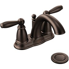 Moen Genuine 6610ORB Brantford Oil Rubbed Bronze Bathroom Faucet