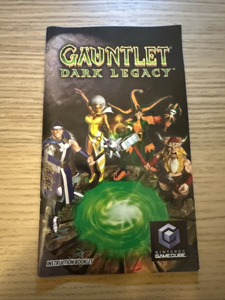 Gauntlet: Dark Legacy 保护壳和仅手册任天堂 GameCube 不含游戏 — 第 3/4 张图片