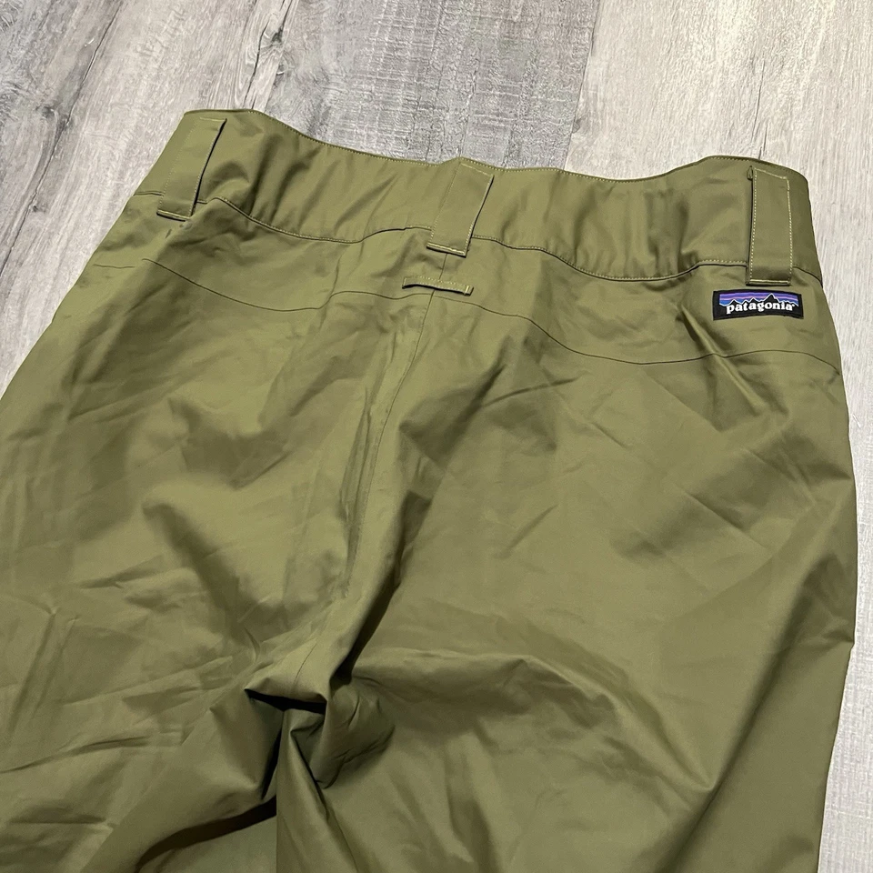 Patagonia Snowshot Pants Mens Palo Green Baggy Ski Snowboard Winter Snow Pants M - Image 4 of 4