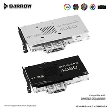 Barrow Full Coverage GPU Water Block For NVIDIA GeForce RTX4080 Founder Radiator
