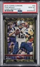 2015 TOPPS CHROME CAMO REFRACTOR #50 TOM BRADY 220/499 PSA 10