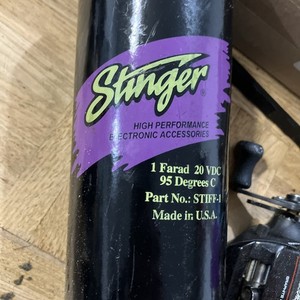 Stringer Stiff-1 1 Farad 20 VDC Performance Capacitor Power Audio Electronics