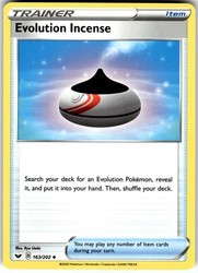 Evolution Incense 163/202 Sword & Shield Base Set Uncommon