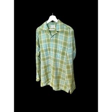 True Vintage 60s Towncraft J.C. Penney's Button Up Men's Medium Penn Prest flaw