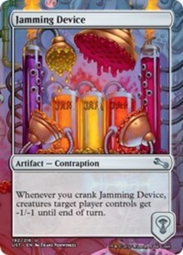 1x Jamming Device - Foil NM-Mint, English Unstable MTG Magic