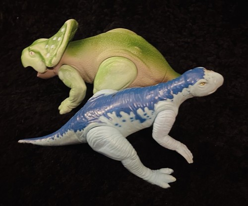 Vintage 1987 Playskool Definitely Dinosaurs Lot 5 Psittacosaurus Protoceratops - Picture 6 of 7