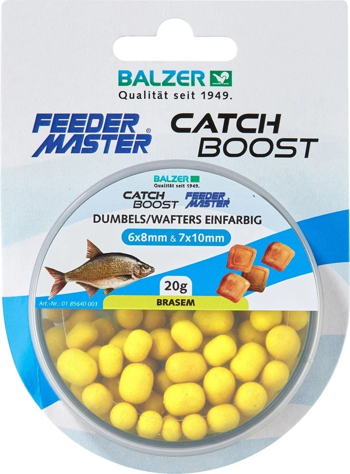 Balzer Catch Boost Method Feeder Dumbells (Wafter) einfarbig zweifarbig Köder - Bild 3 von 4