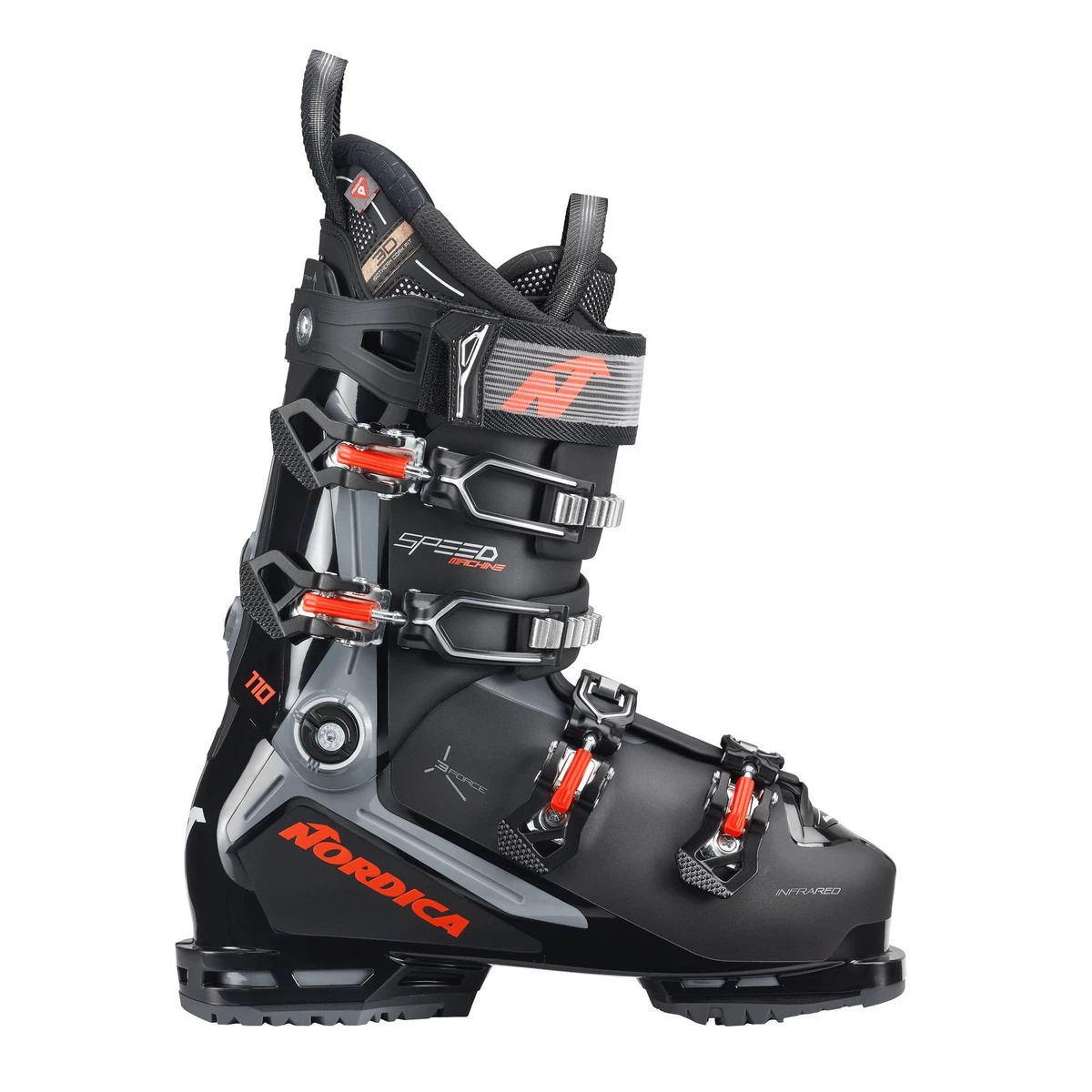 Dětské lyžařské boty Nordica Speedmachine J2 modré a bílé (050872013L4