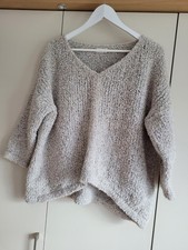Kuschel-Pullover, Weich, Sarah, One Size, V-Ausschnitt