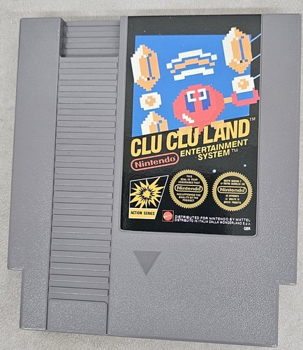 Clu Clu Land Nintendo Nes Pal A GBR/ITA 5 Screws - Foto 5 di 21