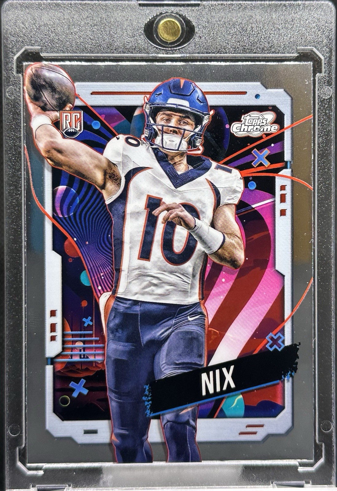 BO NIX Chrome RC 2024 Topps Chrome Cosmic #127 Denver Broncos Rookie