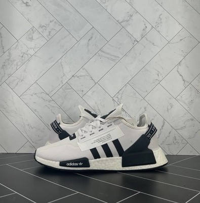 NEW adidas NMD_R1 V2 Cloud White Core Black Size 12 GX6368