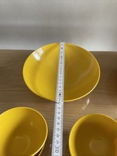 Melamin o.ä. ? - Camping Geschirr - Vintage - Senfgelb Gelb - 21 Teile – Bild 12