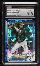 2021 Bowman Chrome Draft Sapphire Edition Brayan Buelvas CSG 9.5 Mint Plus g1z