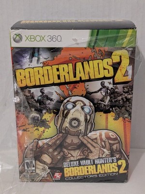 Borderlands 2 Deluxe Vault Hunter's Collector's Edition Xbox 360 Complete CIB