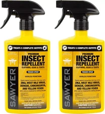 Sawyer Permethrin Fabric Treatment Insect Repellent - 24 fl oz, 2 Pack