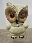 Vintage Shawnee Pottery Winking Owl Cookie Jar Ceramic 1940’s