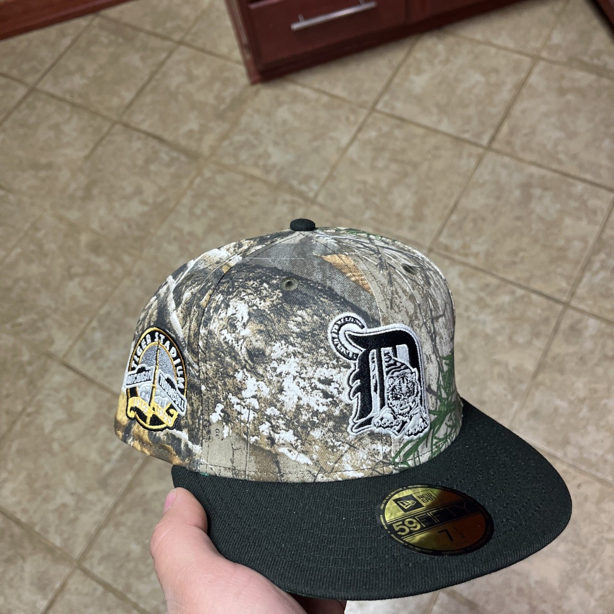 Exclusive Detroit Tigers Real Tree Camo New Era 59Fifty Size 7 1/2