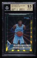 2019 Panini Donruss Rated Rookie Holo Green & Yellow Laser Ja Morant BGS 9.5 4f5