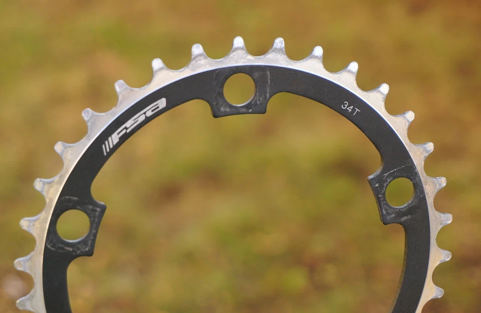 FSA Chainring 34T 110 BCD Single Double Touring MTB BMX Compact Ring 5 Bolt - Image 2 of 4