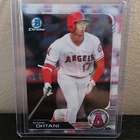 Topps 2019 Bowman Chrome Shohei Ohtani #50 Los Angeles Angels Baseball Card