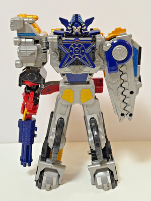 Power rangers Zenkaiger DX TwokaiOh Rikki & Cuttaner MEGAZORD set
